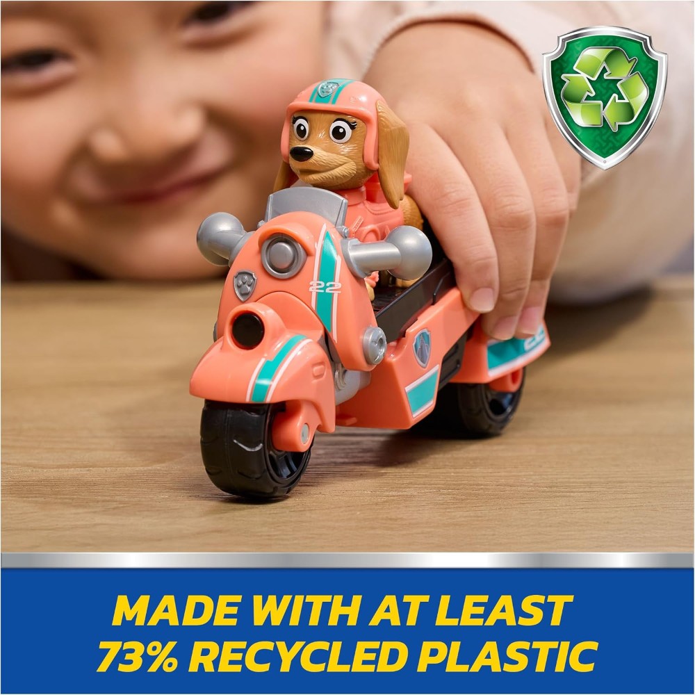 Paw Patrol Liberty Figure with Rescue Motorcycle - Image 3