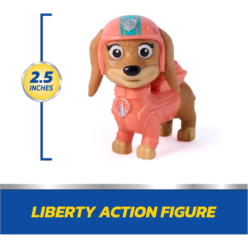 Paw Patrol Liberty Figure with Rescue Motorcycle - Image 5