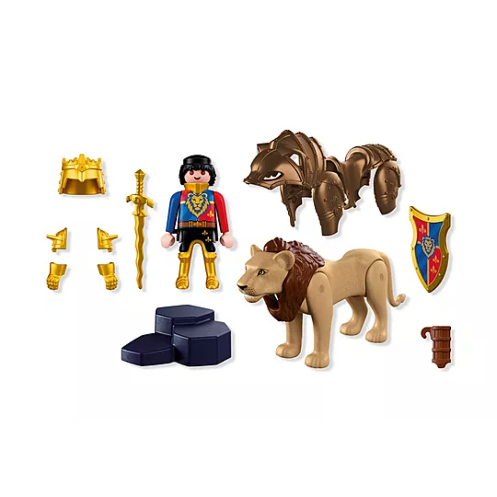 Playmobil 72212 Lion with Golden Knight - Image 2