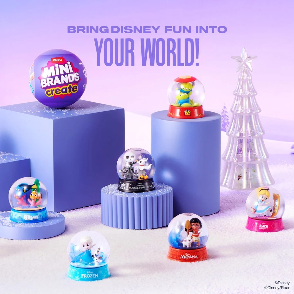Mini Brands Create Disney Snow Globes Series 1 - Image 7