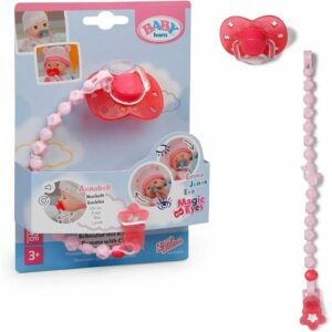 Baby Born Dummy With Clip - 2 Assorted