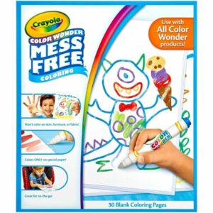 Crayola - Color Wonder Mess Free Coloring, Blank Coloring 30 Pages
