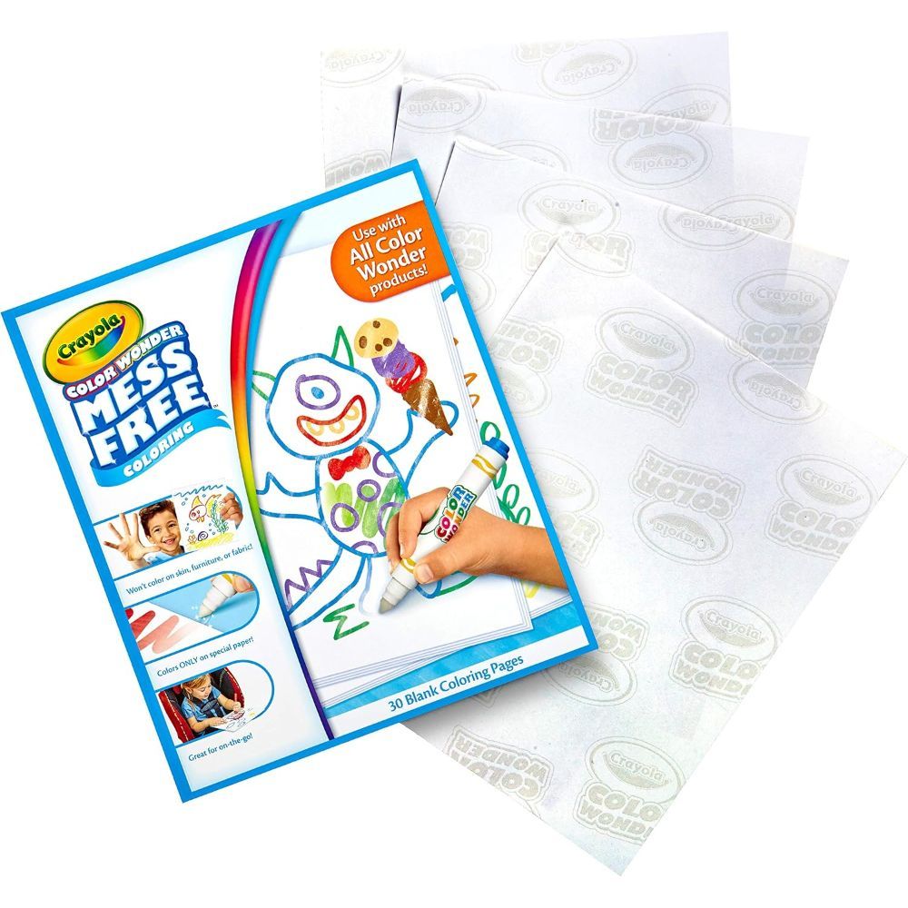 Crayola - Color Wonder Mess Free Coloring, Blank Coloring 30 Pages - Image 2