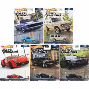 Hot Wheels Fast & Furious Premium Die‑Cast Car Assorted