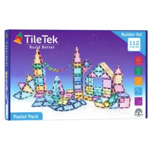 TileTek - 112 Piece Pastel Builder Set