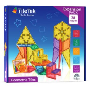 TileTek - 38 Piece Geometric Tiles