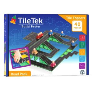 Tiletek - 40 Piece Tile Topper - Road Pack